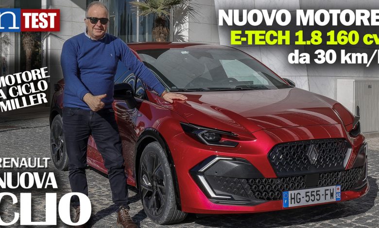 Renault Clio 2026 video prova