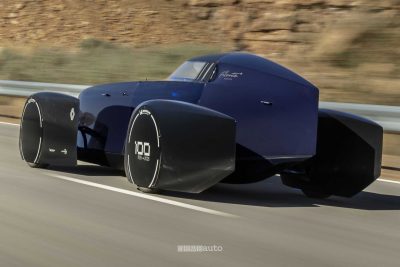 Renault Filante Record 2025 in pista