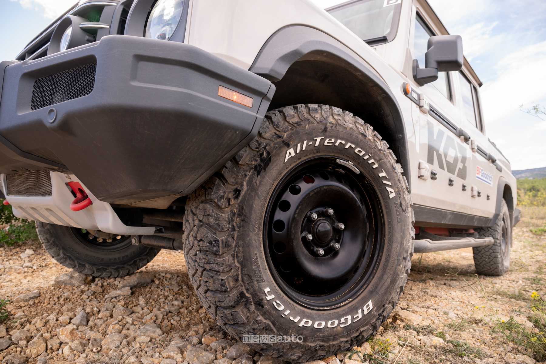 Test BF Goodrich KO3: come va in off-road il pneumatico All-Terrain