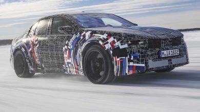 BMW M3 elettrica M Neue Klasse test sulla neve