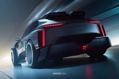 DS N°4 Taylor Made Concept posteriore 3/4