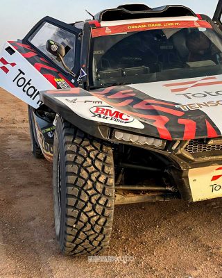 Riparazione con la barra fissa fra le due sospensioni