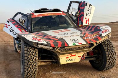 Riparazione con la barra fissa fra le due sospensioni