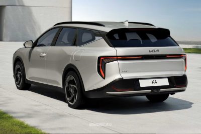 Kia K4 Sportswagon posteriore 3/4