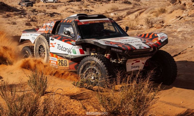I fratelli Totani alla Dakar 2026 nella quinta tappa