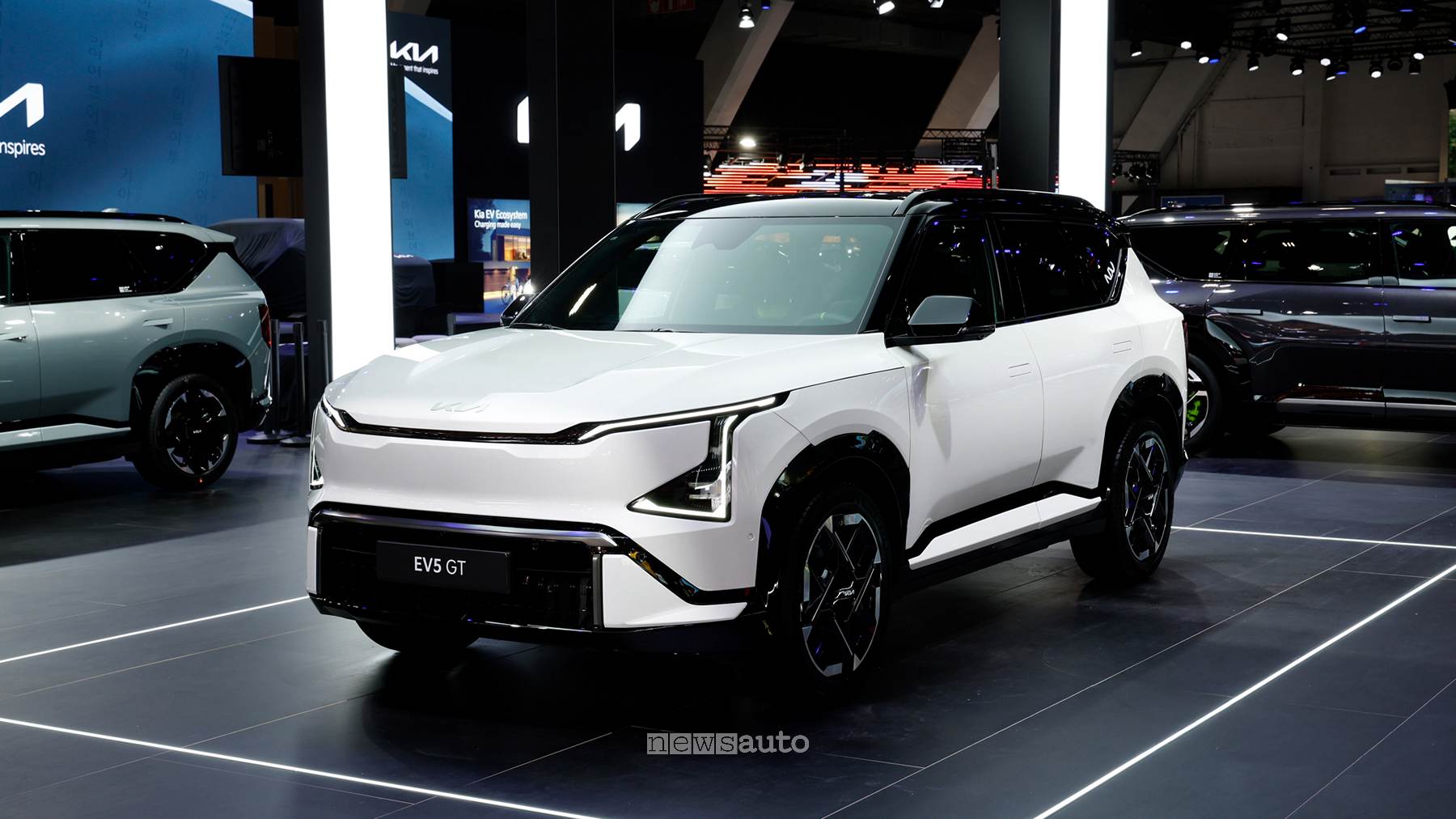 Foto nuove Kia EV3 GT, EV4 GT, EV5 GT